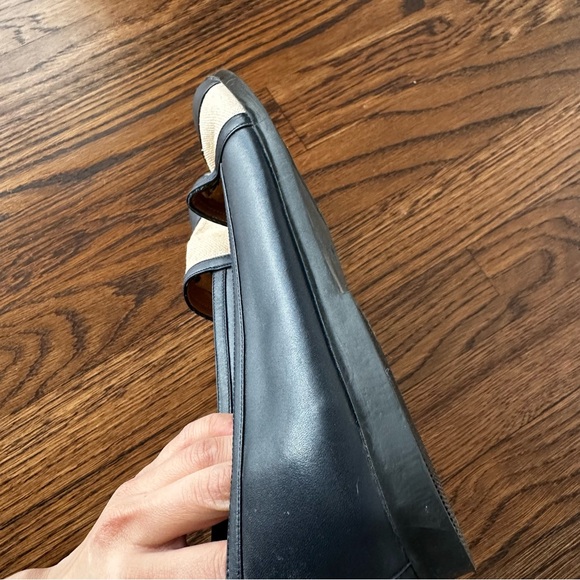 Vintage Calvin Klein Classics Cap Toe Ballet Flats Made in Spain Chanel Style - Picture 8 of 15